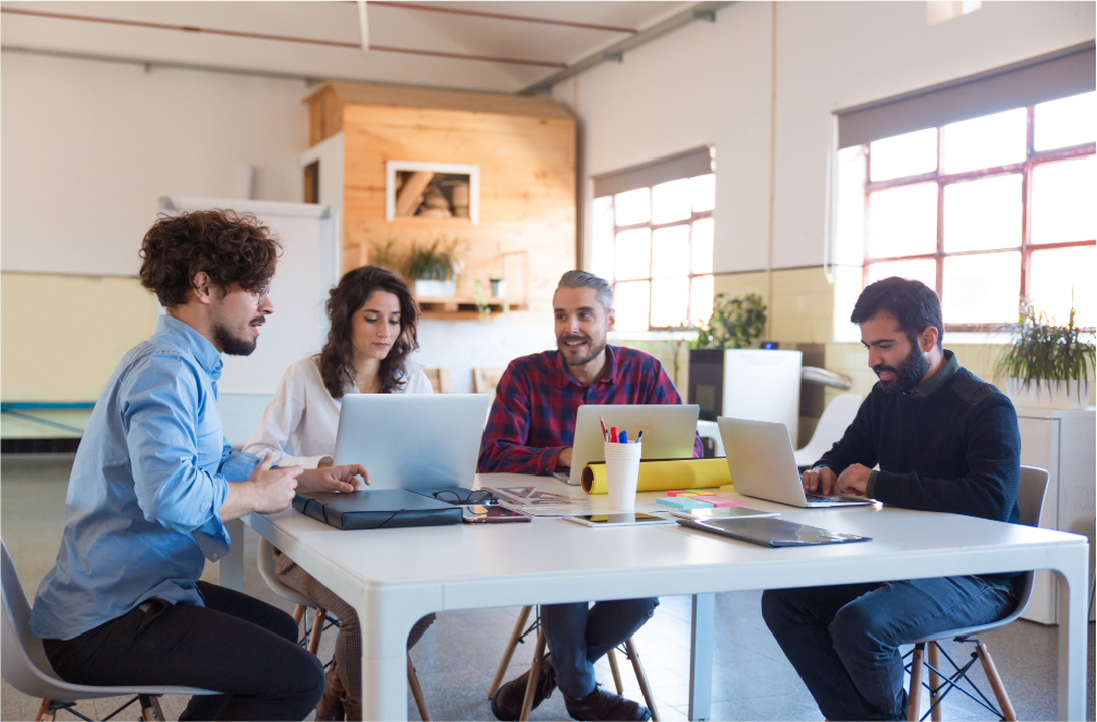 Team planning LinkedIn personal branding content calendar and executive ghostwriting