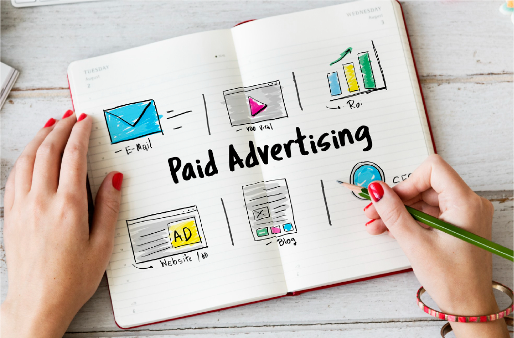 Paid advertising strategy by digital marketing consultancy for Google and Facebook ads.